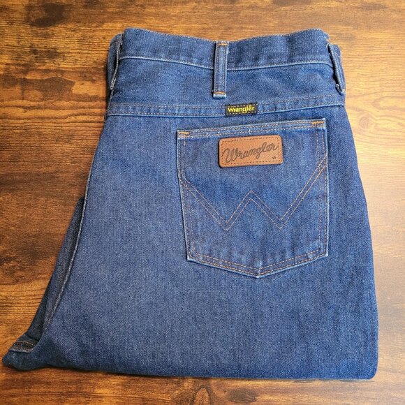 Vtg Wrangler No Fault Jeans Mens 40x32 Measures 38x32 Western 70's 945 DEN